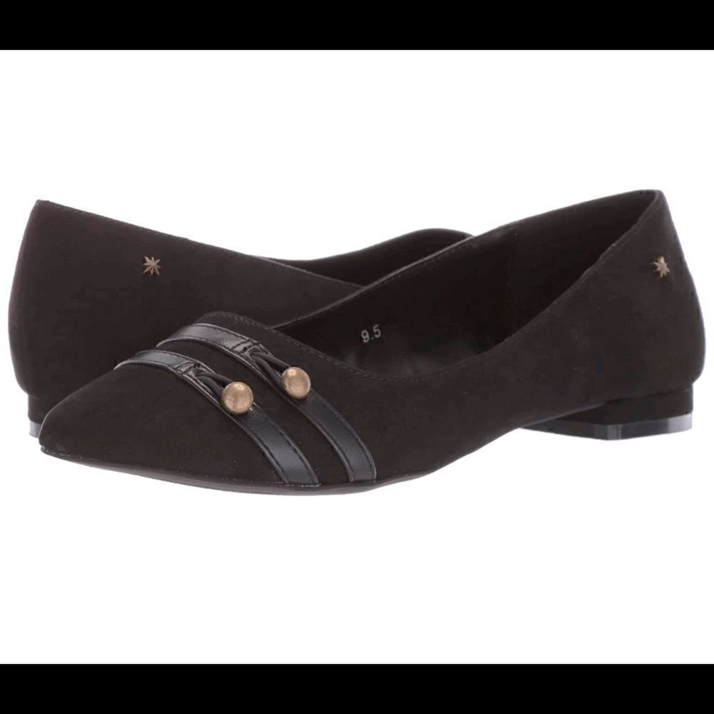 Callisto bookstore ballet flats black , Size:9